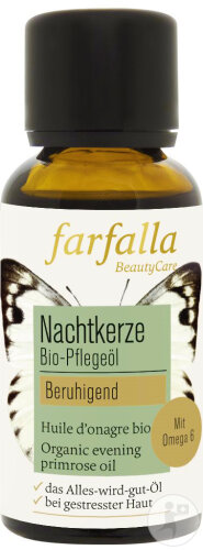 Farfalla Huile D'Onagre Bio Flacon 30ml