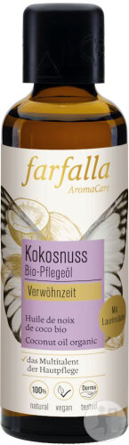 Farfalla Huile De Noix De Coco Bio Flacon 75ml