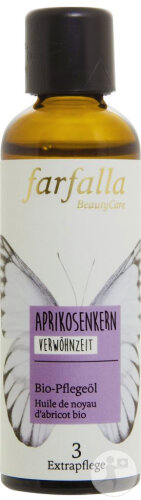 Farfalla Huile De Noyau D'Abricot Bio Flacon 75ml