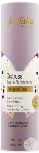 Farfalla Soin Hydratant Jour Et Nuit Cistrose 30ml