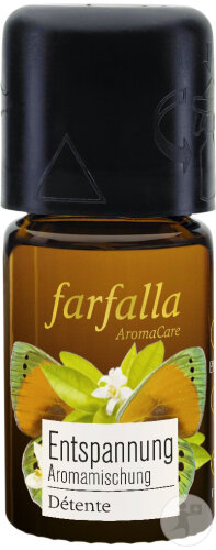 Farfalla Détente Synergie D'Huiles Essentielles Fleur D'Oranger 5ml