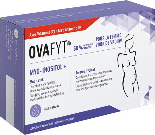 Farmafyt Ovafyt Myo-Inositol Folates Zinc Vitamine D 60 Comprimés