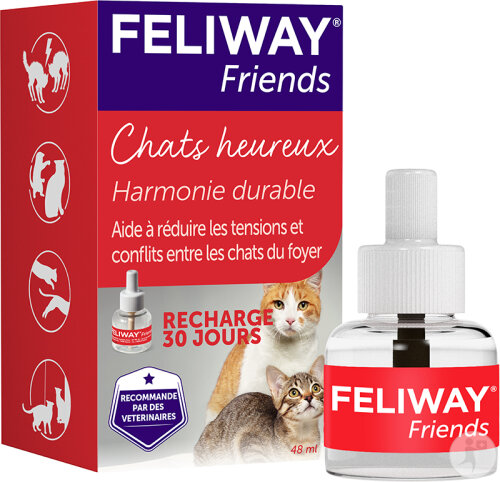 Feliway Friends 30 Jours Flacon Pour Diffuseur 48ml