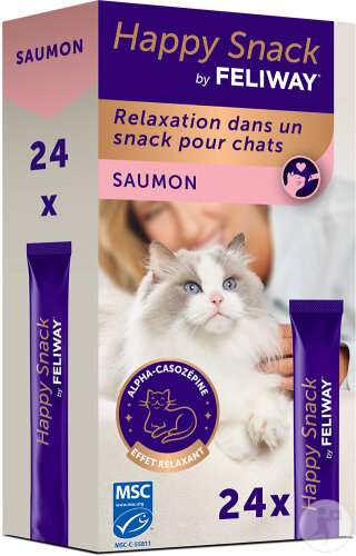Feliway Happy Snack By Feliway Saumon 24x15g