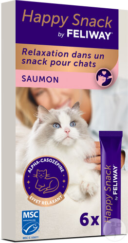 Feliway Happy Snack By Feliway Saumon 6x15g