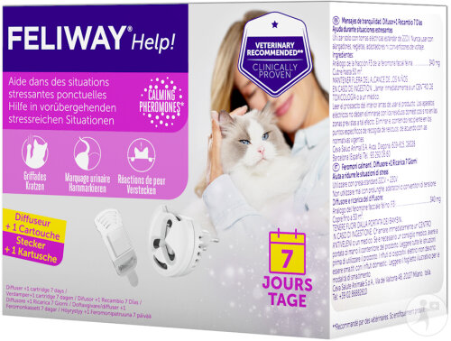 Feliway Help Kit De Démarrage Avec Diffuseur Et Cartouche 7 Jours 1 Set
