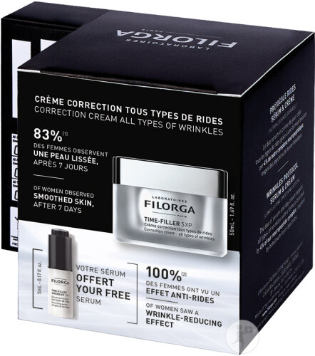 Filorga Duo Time Filler 5XP Crème 50ml + Time Filler Intensive 5XP Sérum 5ml