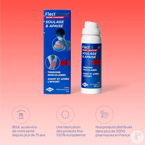 Flect'Expert Baume Chauffant Douleurs Musculaires Et Articulaires 50g-6