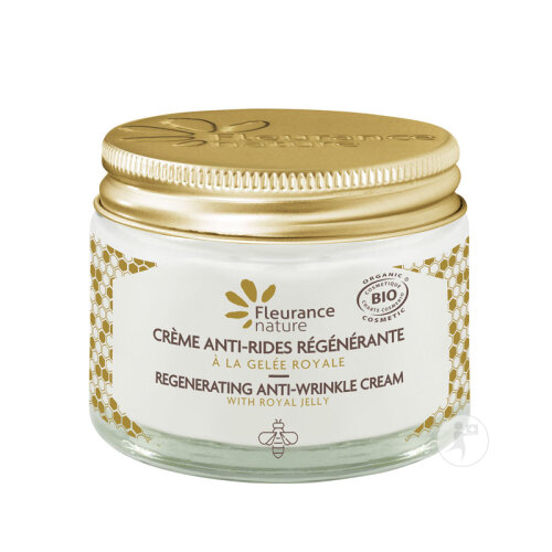 Fleurance Nature Crème Anti-Rides Régénérante À La Gelée Royale Bio Pot 50ml-2