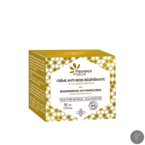 Fleurance Nature Crème Anti-Rides Régénérante À La Gelée Royale Bio Pot 50ml-3