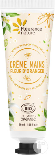 Fleurance Nature Crème Mains À La Fleur D'Oranger Bio Tube 30ml