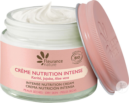 Fleurance Nature Crème Nutrition Intense Bio Peaux Sèches Pot 50ml