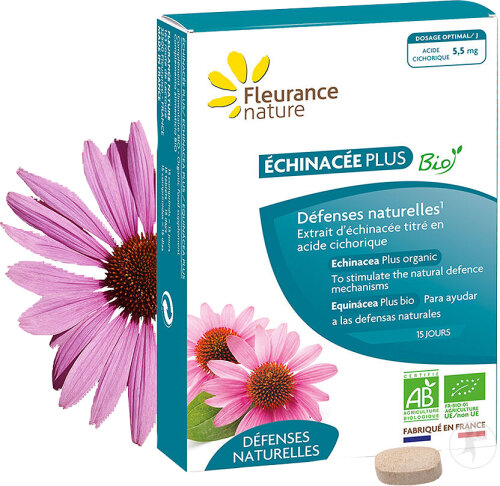 Fleurance Nature Echinacée Plus Bio 15 Comprimés