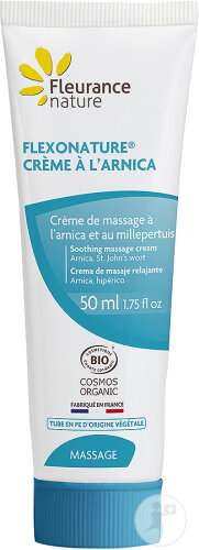 Fleurance Nature Flexonature Crème De Massage Apaisante À L'Arnica Et Au Millepertuis 50ml
