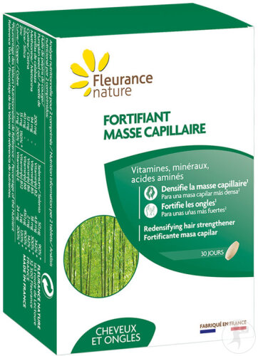 Fleurance Nature Fortifiant Masse Capillaire 60 Comprimés