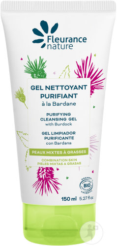 Fleurance Nature Gel Nettoyant Purifiant À La Bardane Bio Tube 150ml