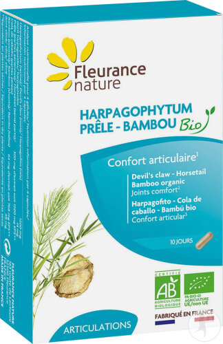 Fleurance Nature Harpagophytum/Prêle/Bambou Bio 40 Gélules