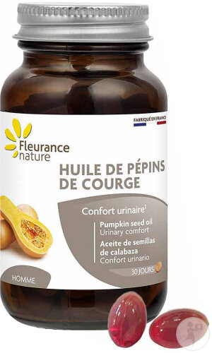 Fleurance Nature Huile Pépins De Courges 60 Capsules