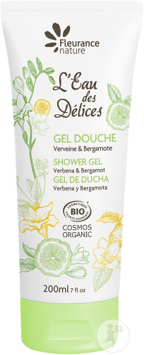 Fleurance Nature L'Eau Des Délices Gel Douche Verveine Et Bergamote Tube 200ml