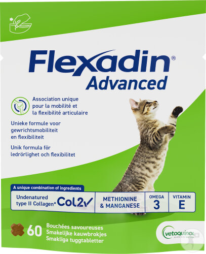 Flexadin Advanced Chat 60 Bouchées Appétentes
