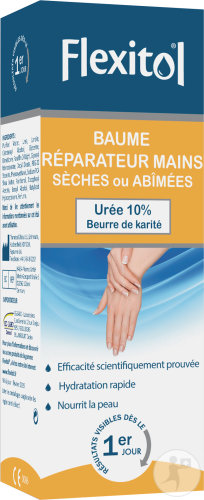 Flexitol Baume Réparateur Mains 10% Urée Sèches Ou Abimées 56g