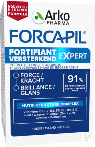 Forcapil Fortifiant Expert Cheveux Et Ongles 60 Gélules
