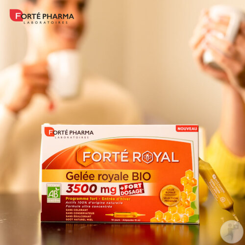 Forté Pharma Forté Royal Gelée Royal Gelée Royale 3500mg Ampoules 10x15ml-2