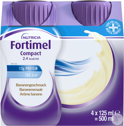 Fortimel Compact 2,4kcal Banane 4x125ml