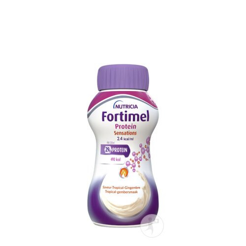 Fortimel Protein Sensations 2.4kcal Tropical-Gingembre Complément Nutritionnel Dénutrition 4x200ml-4