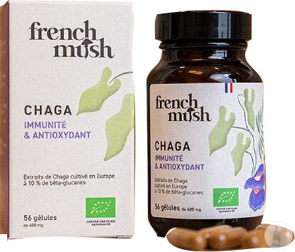 French Mush Chaga 56 Capsules