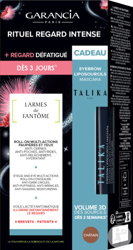 Garancia Coffret Larmes De Fantôme 10ml + Liposourcils Mascara Châtain 5ml