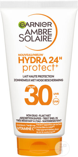 Garnier Ambre Solaire Lait Solaire Hydra Protect IP30 Format Voyage 50ml