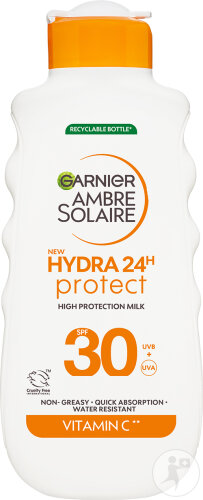 Garnier Ambre Solaire Lait Solaire Hydra Protect Vitamine C IP30175ml