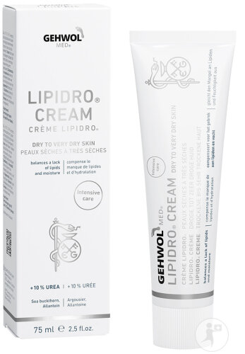 Gehwol Lipidro Crème Tube 75ml