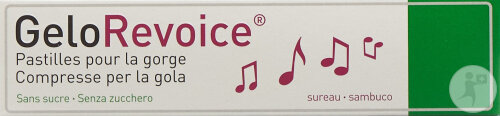 Gelorevoice Pastilles Gorge Sureau 20 Pièces