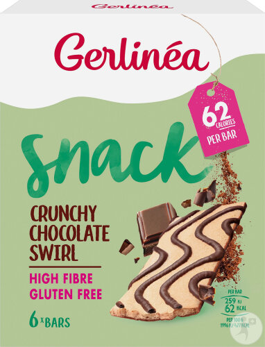 Gerlinéa Snack Crunchy Choco Swirl 78g