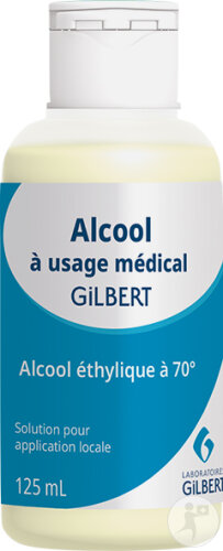 Gilbert Alcool À Usage Médical Solution Pour Application Locale Flacon 125ml