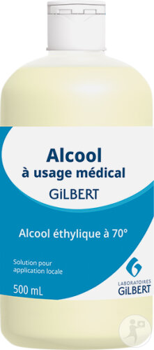Gilbert Alcool À Usage Médical Solution Pour Application Locale Flacon 500ml