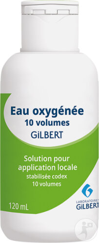 Gilbert Eau Oxygénée 10 Volumes Flacon 120ml