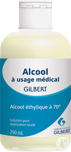 Gilbert Laboratoires Alcool À Usage Médical Solution Application Locale Flacon 250ml