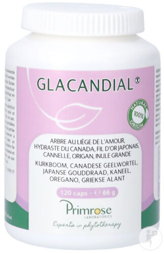 Primrose Glacandial 120 Capsules