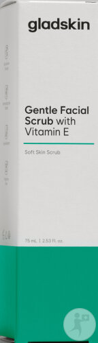 Gladskin Gentle Facial Scrub Avec Vitamine E Tube 200ml