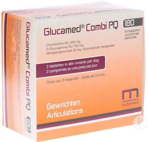 Glucamed Combi PQ Pour Les Articulations 180 Comprimés Pelliculés