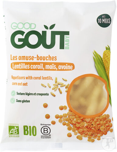 Good Goût Les Amuses Bouche Snacks Bio 35g