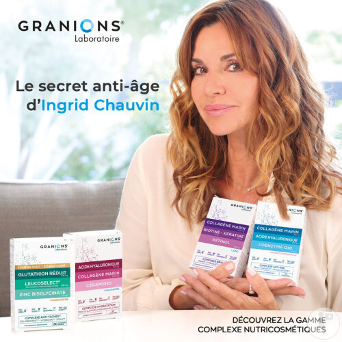 Granions Complexe Anti Taches Brunes Visage Eclarcissant Glutathion Vitamine C 30 Comprimés