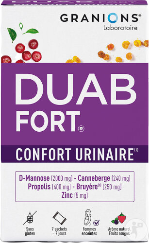 Granions Duab Fort Confort Urinaire 7 Sachets