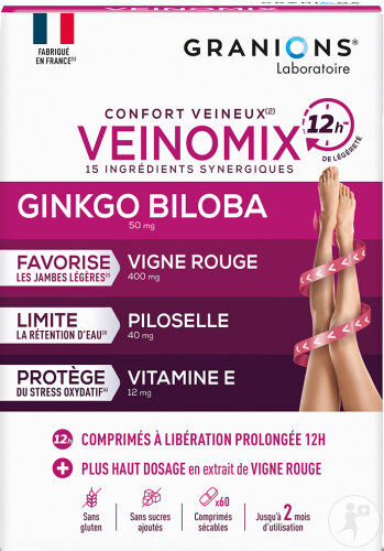Granions Veinomix 60 Comprimés