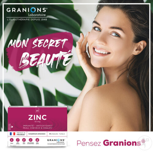 Granions Zinc 10mg 30 Ampoules-5