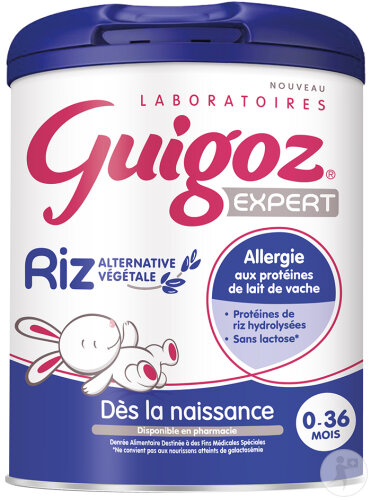 Guigoz Expert Lait Riz 0-36 Mois 800g