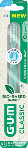 Gum Brosse À Dents Classic Adulte Grande Tête 1 Pièce (411)